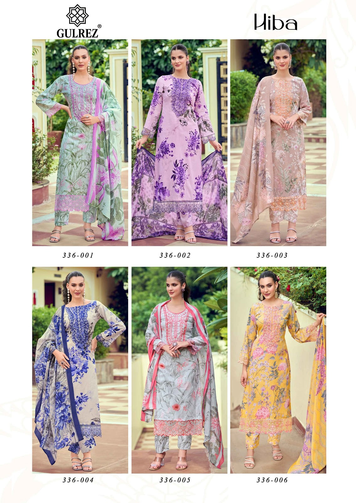 Hiba Gulrez Belliza Designer Studio Cotton Karachi Readymade Suits Supplier