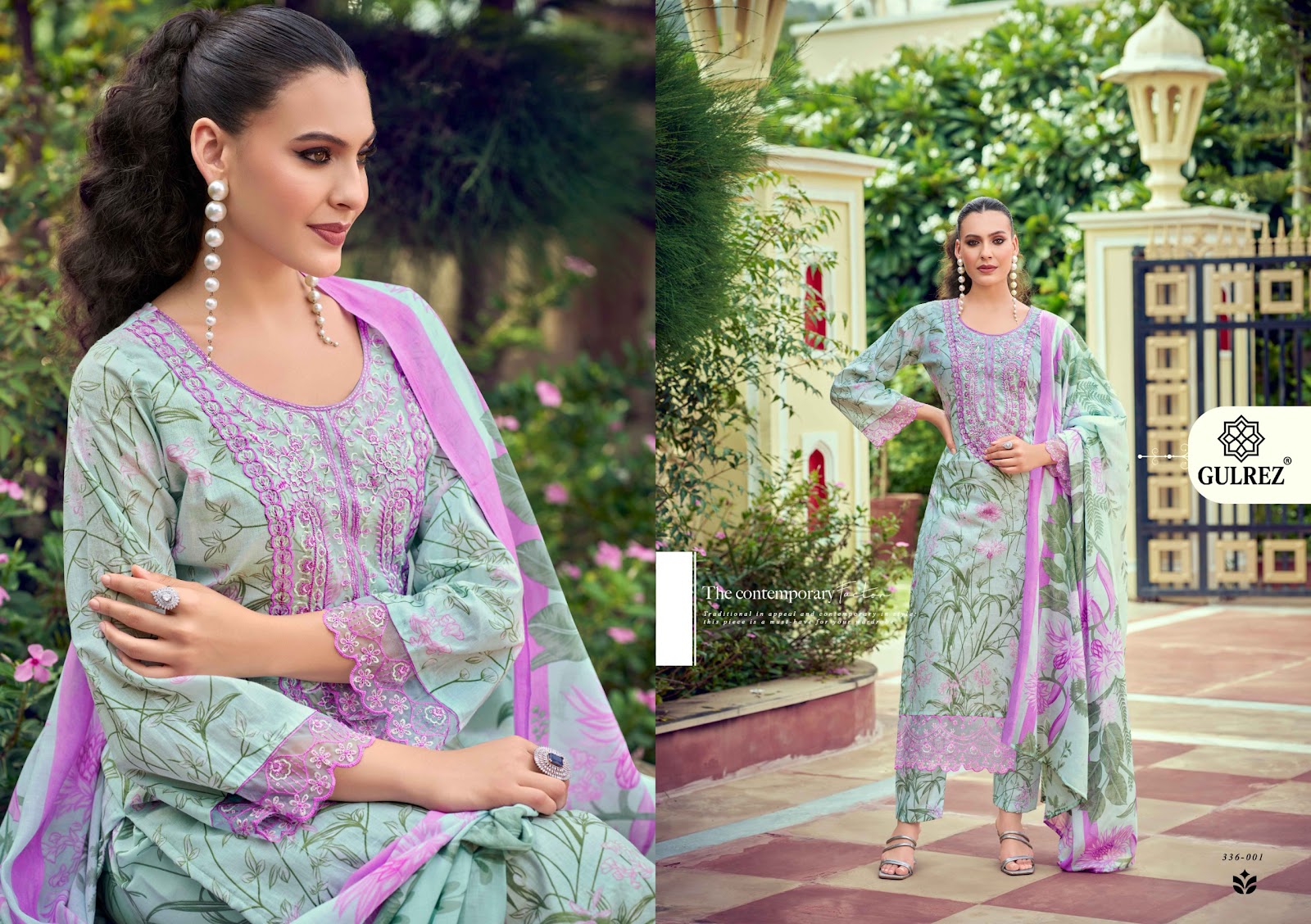 Hiba Gulrez Belliza Designer Studio Cotton Karachi Readymade Suits Supplier