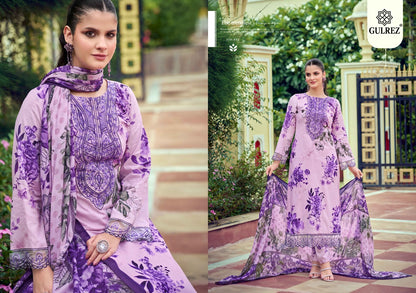 Hiba Gulrez Belliza Designer Studio Cotton Karachi Readymade Suits Supplier
