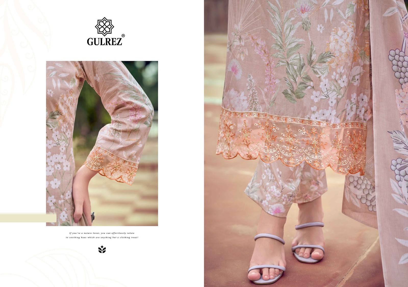 Hiba Gulrez Belliza Designer Studio Cotton Karachi Readymade Suits Supplier