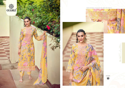 Hiba Gulrez Belliza Designer Studio Cotton Karachi Readymade Suits Supplier