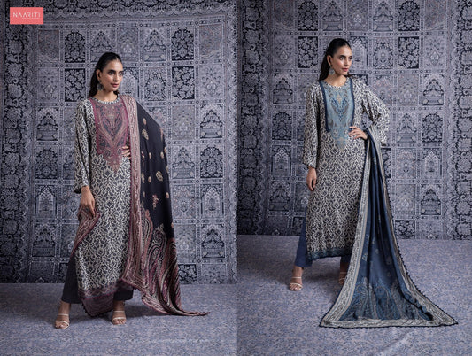 Hiba Naariti Pashmina Suits Manufacturer Ahmedabad