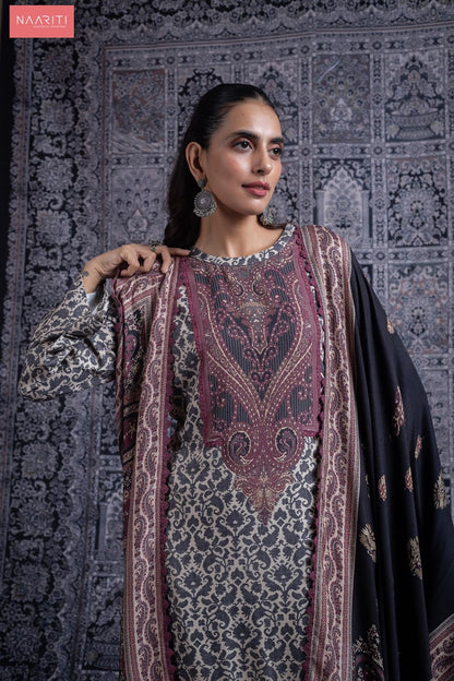 Hiba Naariti Pashmina Suits Manufacturer Ahmedabad