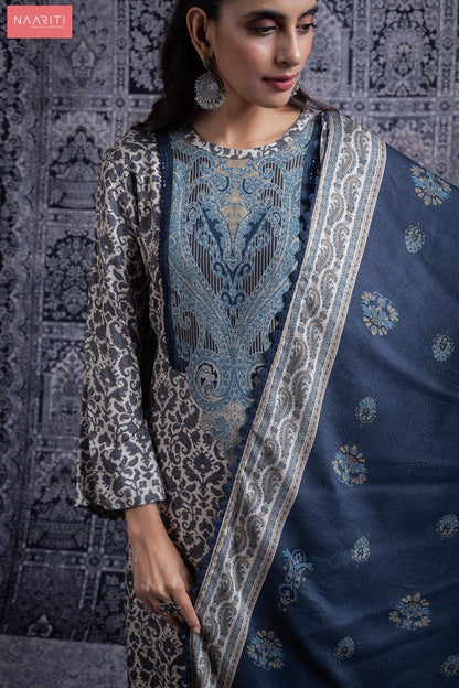 Hiba Naariti Pashmina Suits Manufacturer Ahmedabad