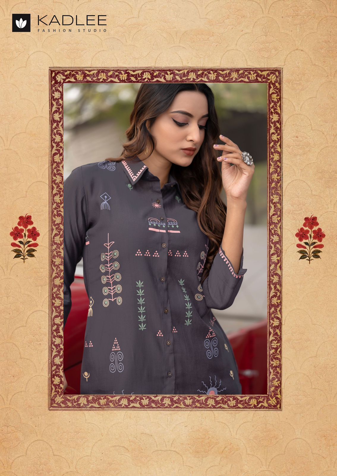 High Touch Kadlee Viscose Weaving Co Ord Set Manufacturer Ahmedabad