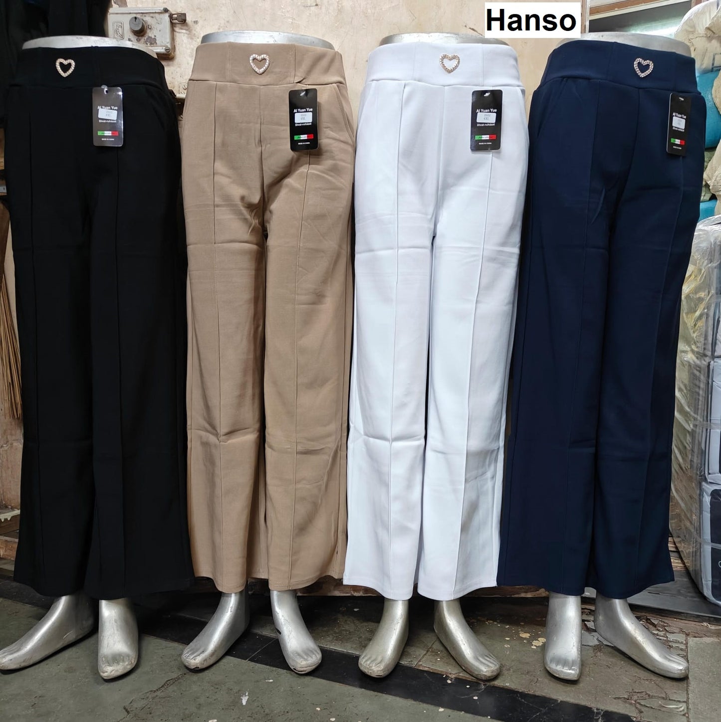 High Waist Hanso Women Trouser Wholesale Rate