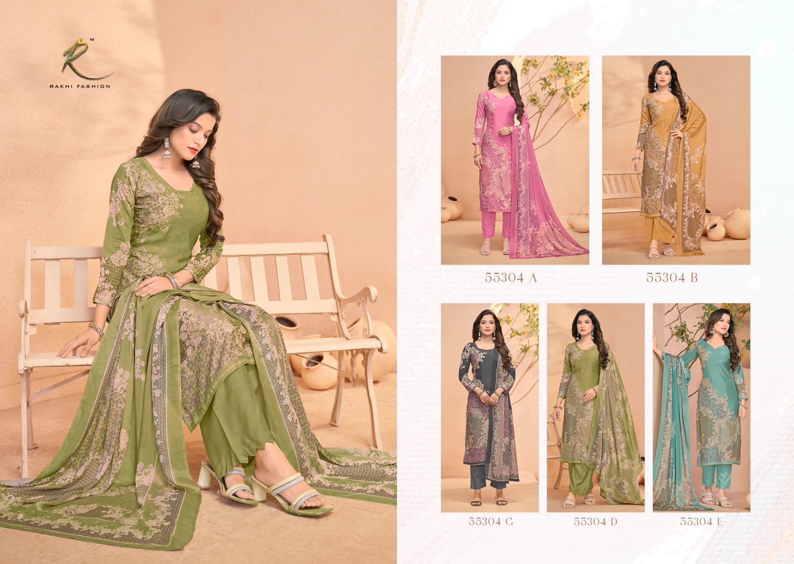 Highlevel Threads Rakhi Fashion Viscose Modal Pant Style Suits Supplier India