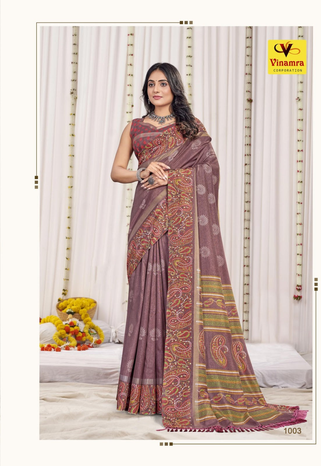 Hilltop Vol 1 Vinamra Cotton Silk Sarees Manufacturer