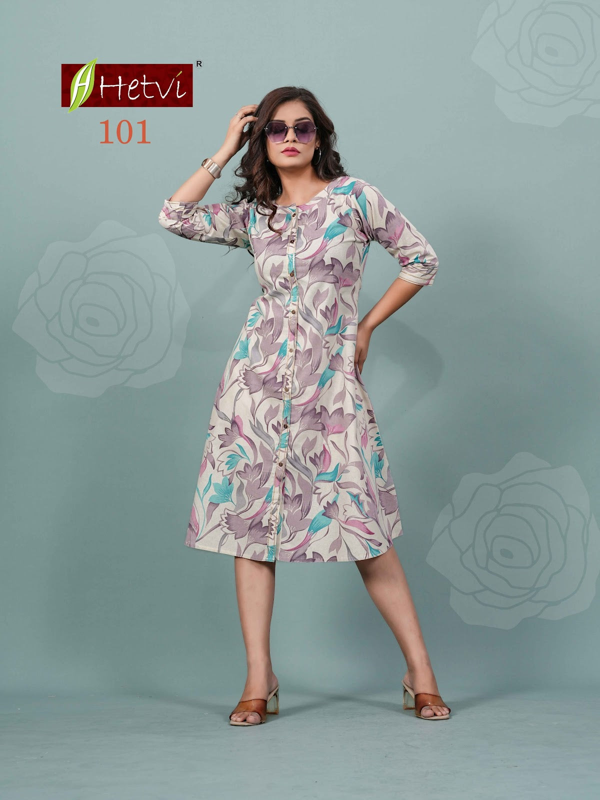 Hiloni Hetvi Cotton Anarkali Kurtis Exporter