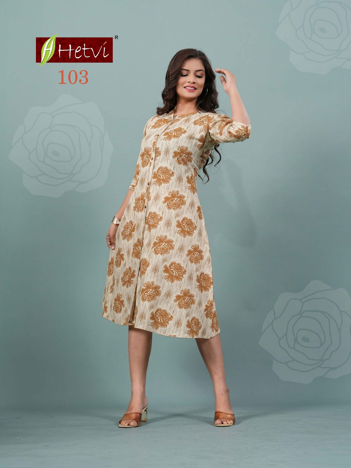 Hiloni Hetvi Cotton Anarkali Kurtis Exporter
