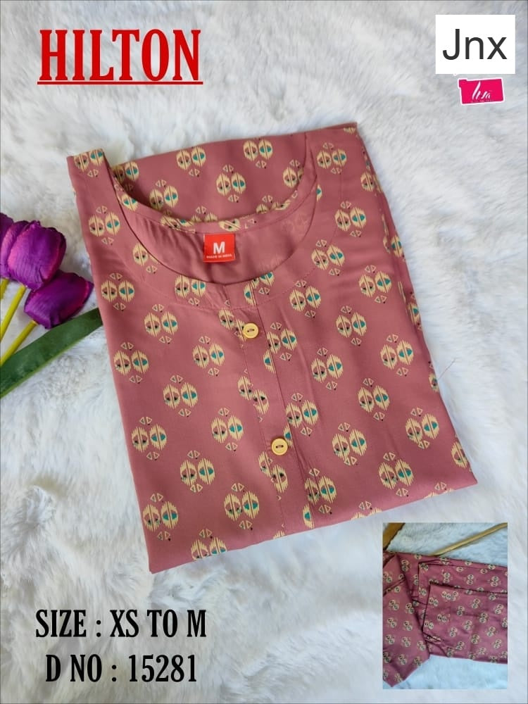 Hilton Liva Jnx Rayon Kurtis Manufacturer India