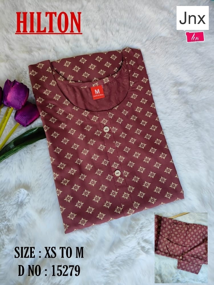 Hilton Liva Jnx Rayon Kurtis Manufacturer India