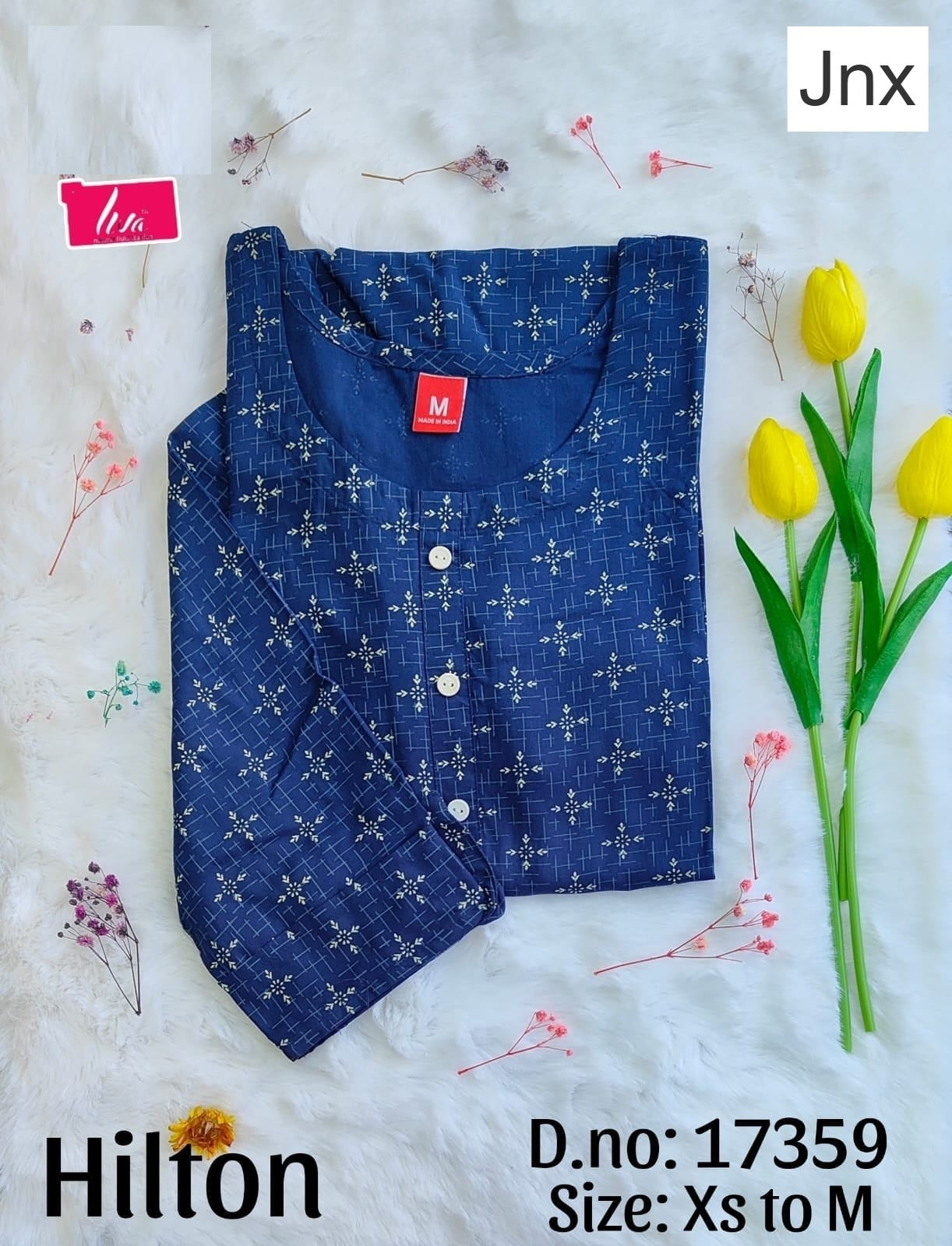 Hilton Liva Jnx Rayon Kurtis Manufacturer India