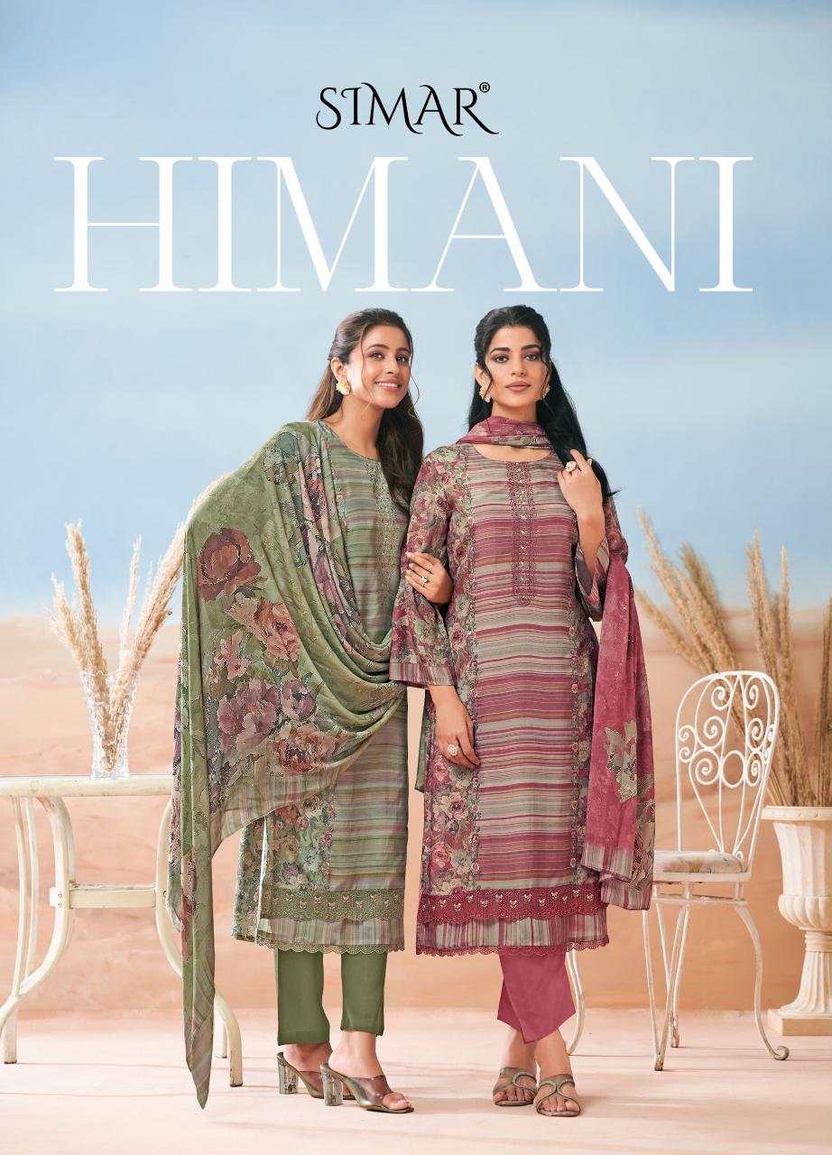 Himani Simar Burberry Pant Style Suits Wholesale