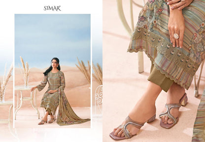 Himani Simar Burberry Pant Style Suits Wholesale