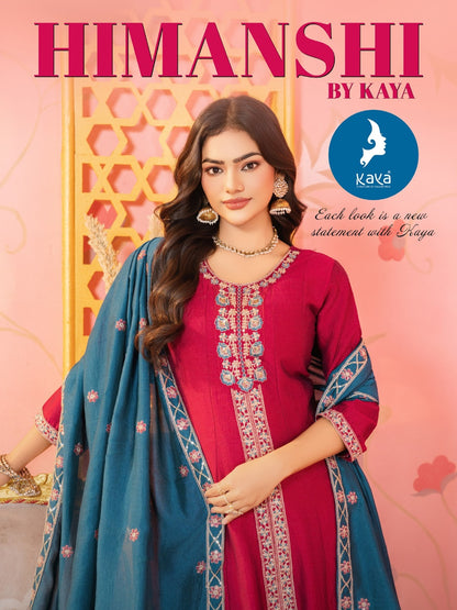 Himanshi Kaya Vichitra Readymade Suits Supplier Gujarat