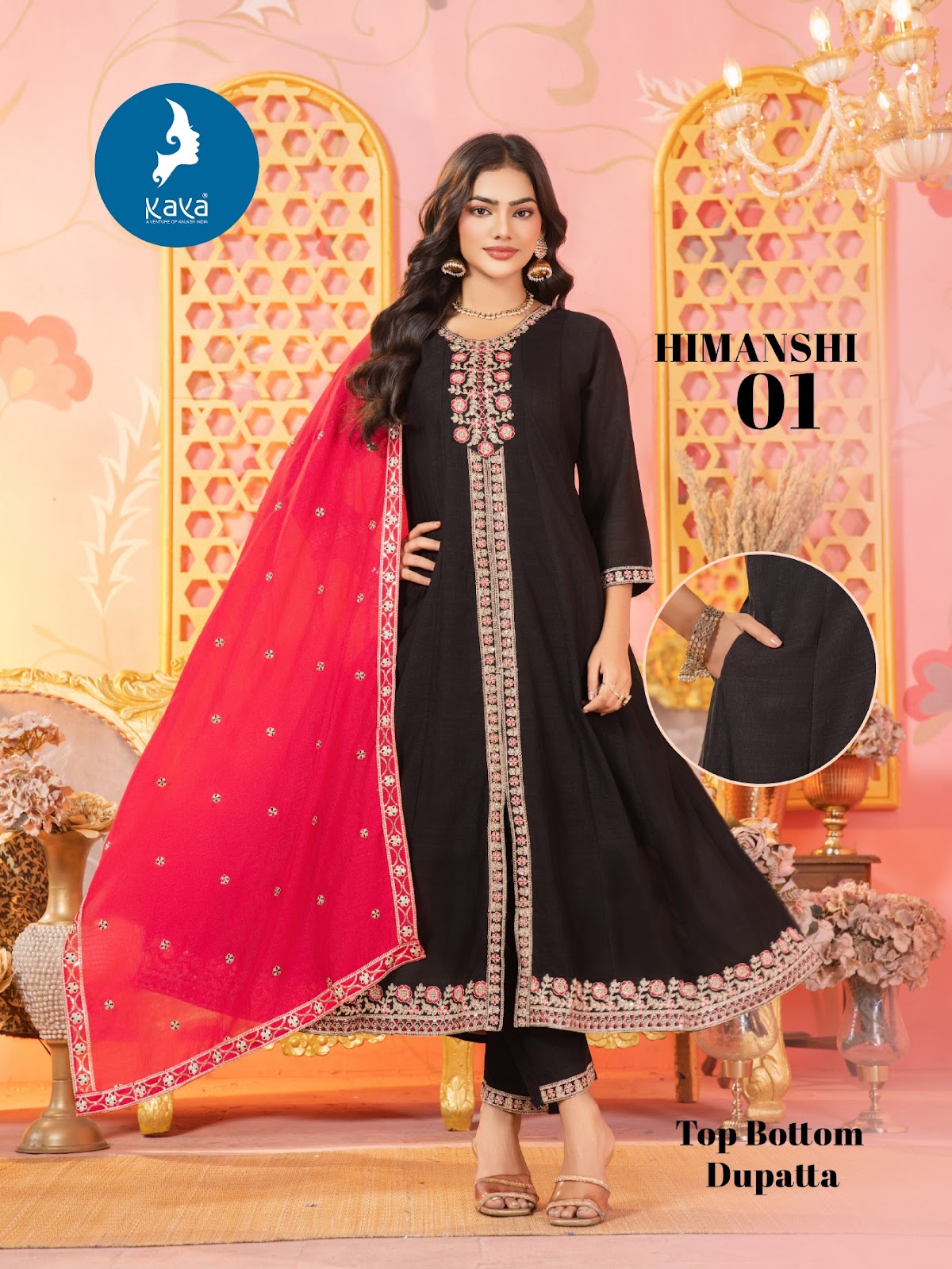 Himanshi Kaya Vichitra Readymade Suits Supplier Gujarat
