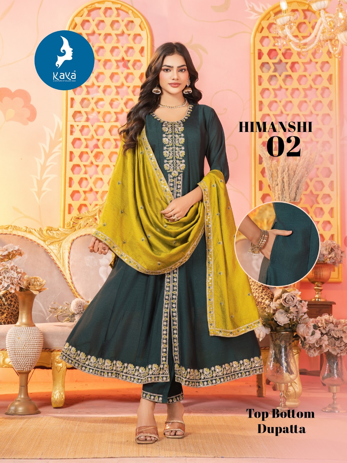 Himanshi Kaya Vichitra Readymade Suits Supplier Gujarat