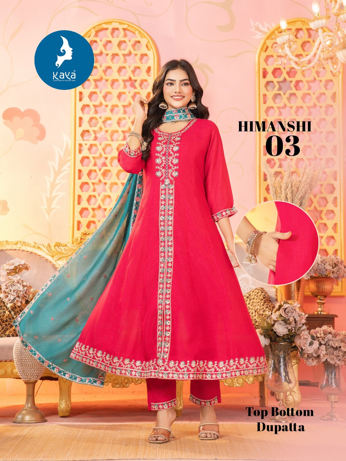 Himanshi Kaya Vichitra Readymade Suits Supplier Gujarat