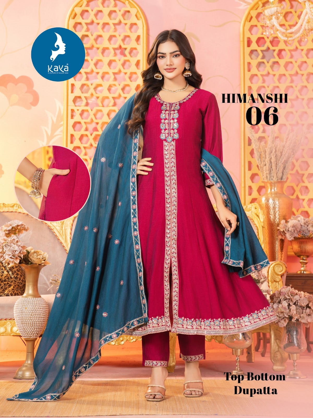 Himanshi Kaya Vichitra Readymade Suits Supplier Gujarat