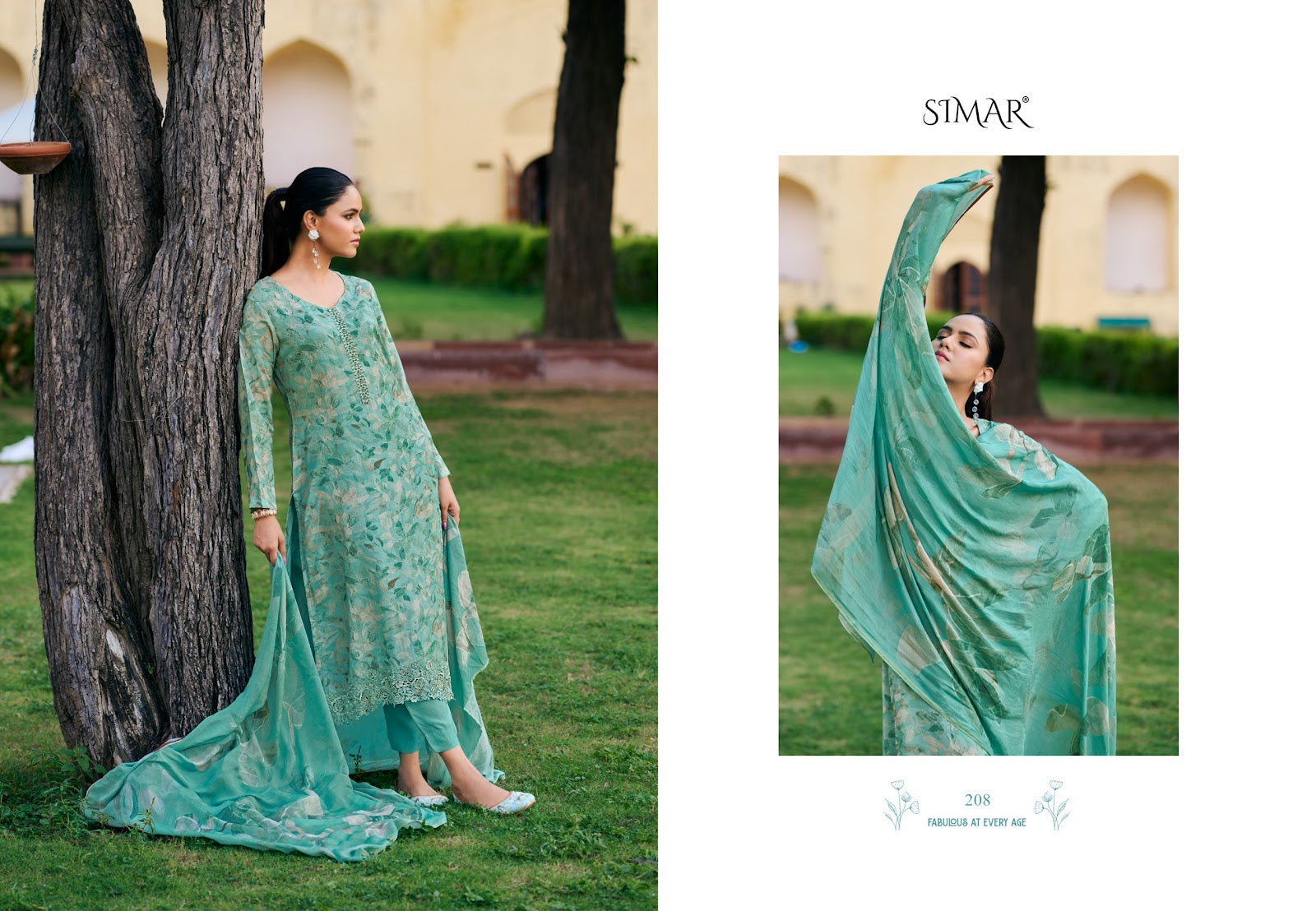 Himaya Simar Silk Pant Style Suits Wholesale Price