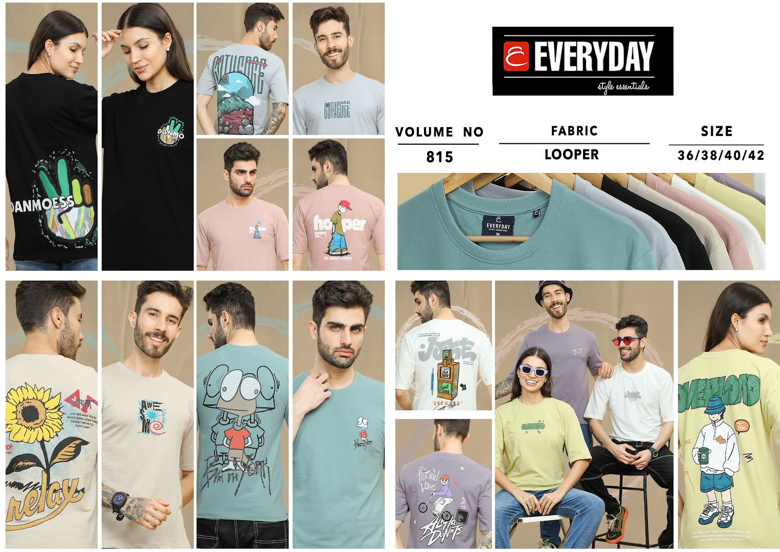 Hip Hop Vol 815 Everyday Unisex Tshirt Wholesaler India