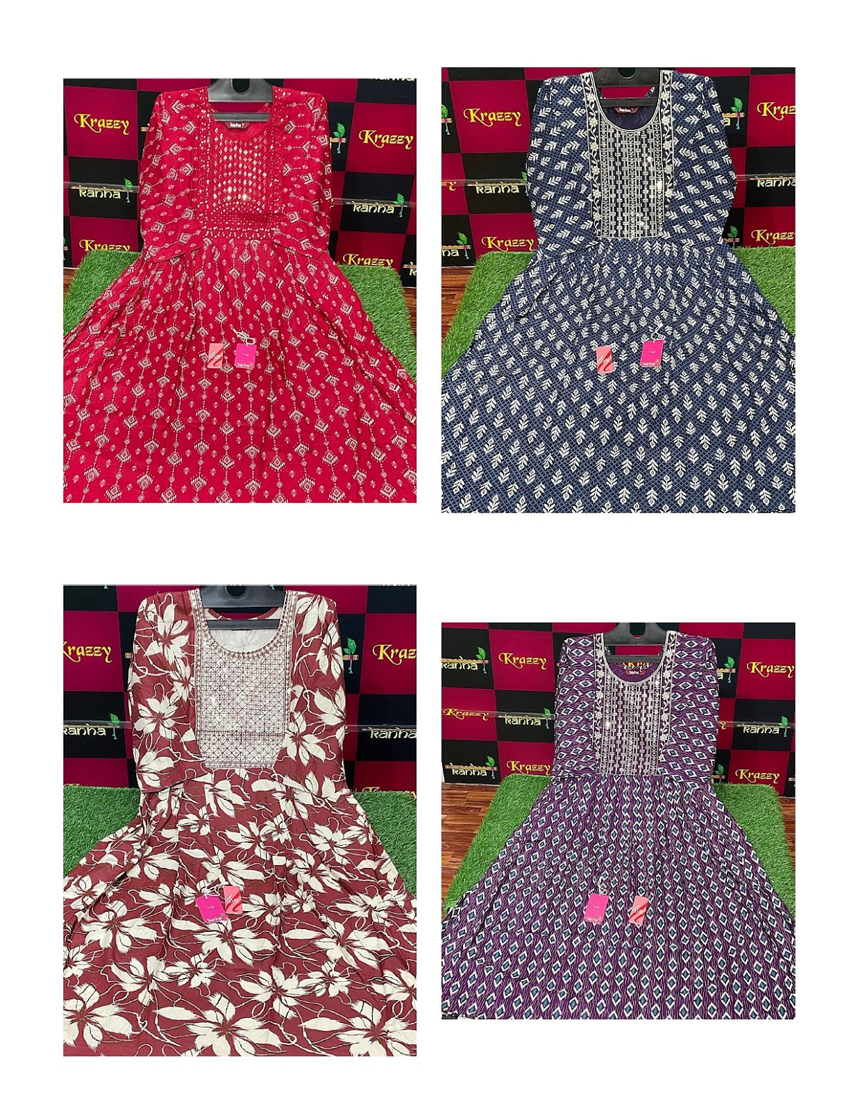 Hiral 171125 Kanha Reyon Kurti With Pocket Wholesaler
