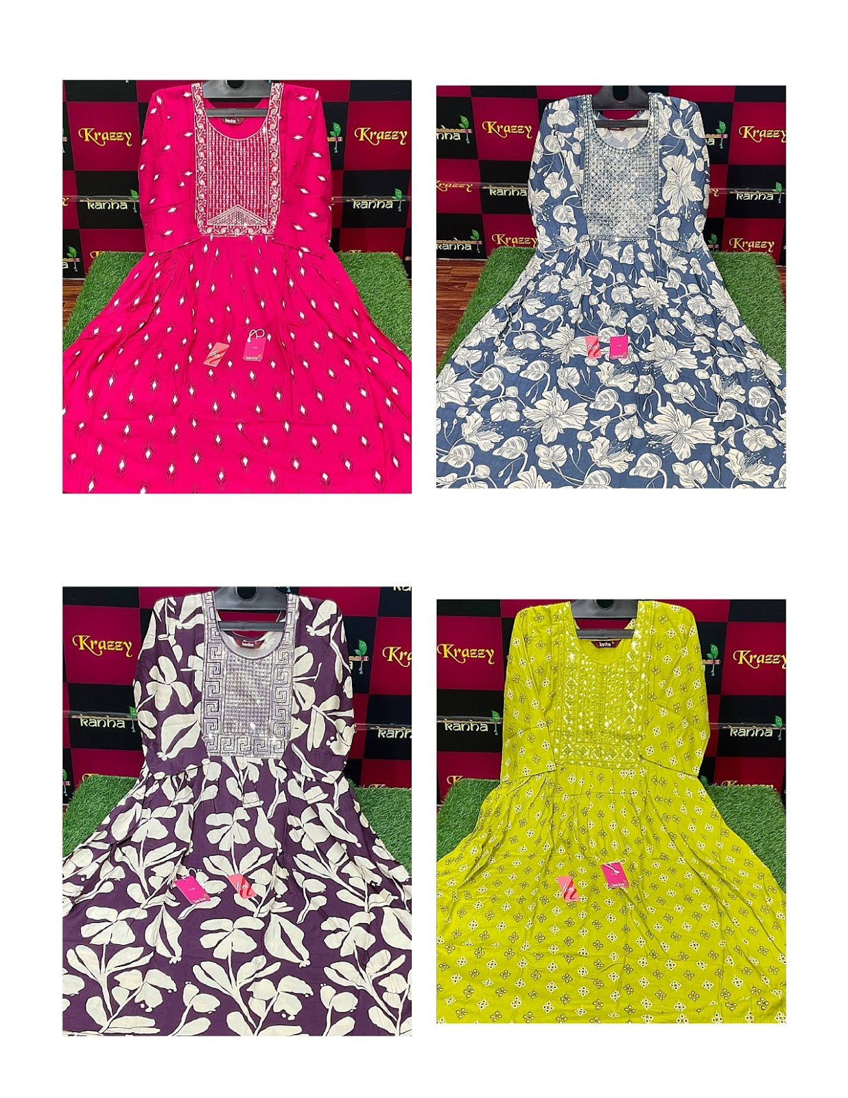 Hiral 171125 Kanha Reyon Kurti With Pocket Wholesaler