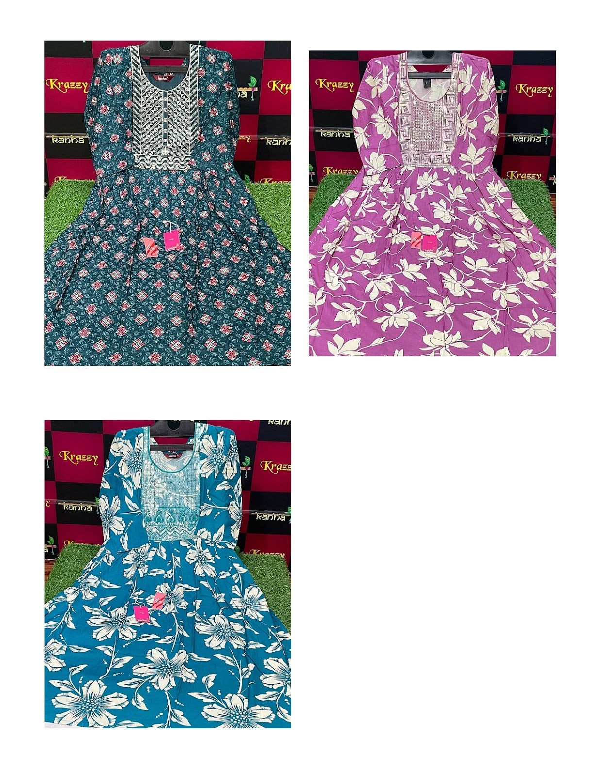 Hiral 171125 Kanha Reyon Kurti With Pocket Wholesaler