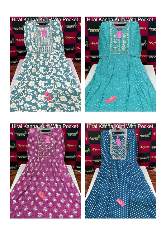 Hiral Kanha Kurti With Pocket Manufacturer