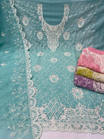 Hiramoti Nayandeep Silk Salwar Suits Exporter Ahmedabad