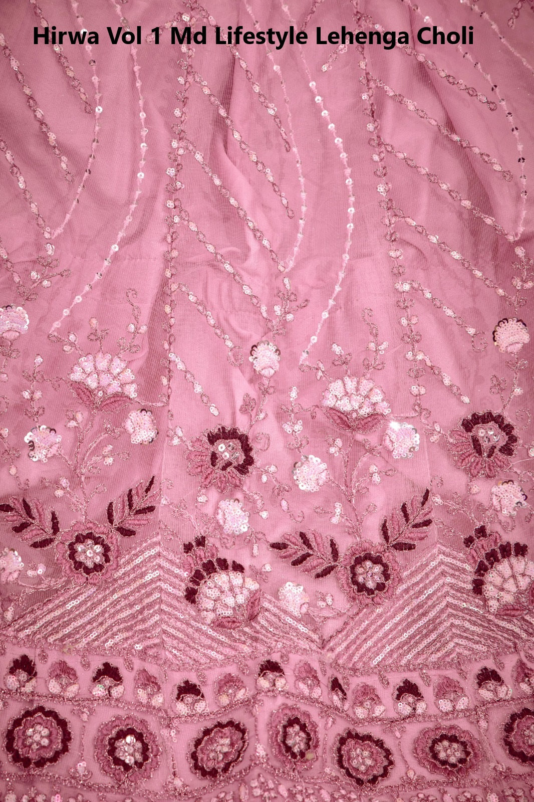 Hirwa Vol 1 Md Lifestyle Butterfly Net Lehenga Choli Manufacturer Ahmedabad