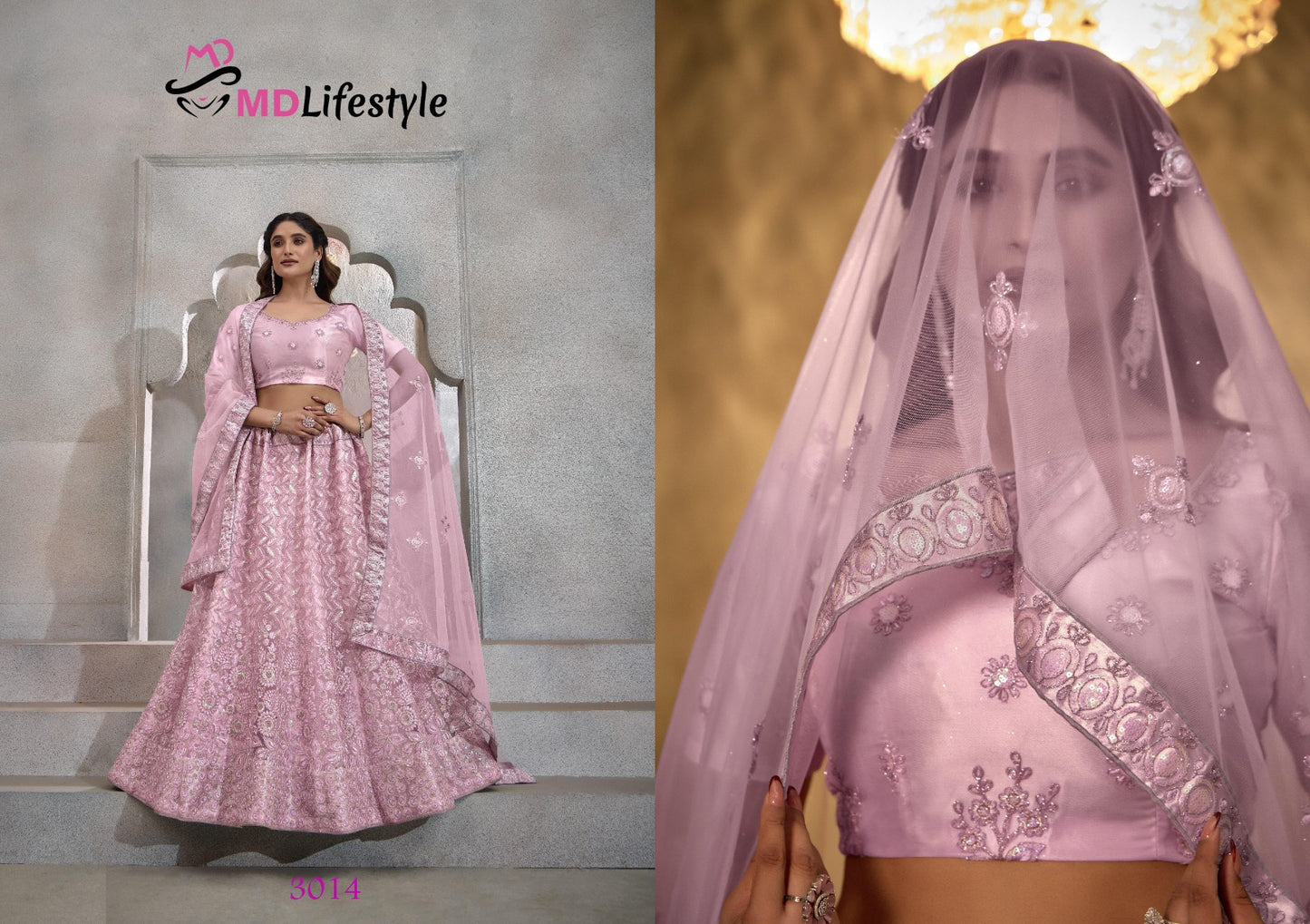 Hirwa Vol 2 Md Lifestyle Butterfly Net Lehenga Choli Wholesale Rate