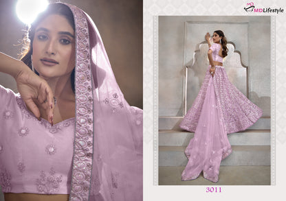 Hirwa Vol 2 Md Lifestyle Butterfly Net Lehenga Choli Wholesale Rate