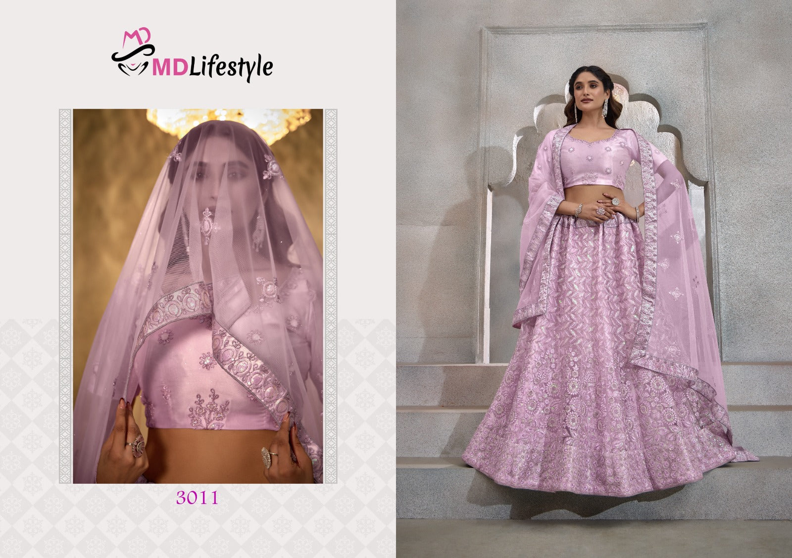 Hirwa Vol 2 Md Lifestyle Butterfly Net Lehenga Choli Wholesale Rate