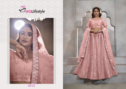 Hirwa Vol 2 Md Lifestyle Butterfly Net Lehenga Choli Wholesale Rate