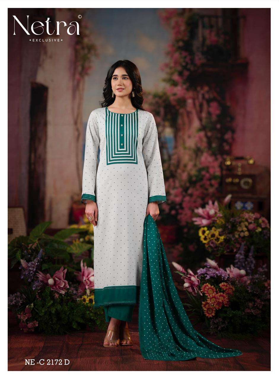 Hirya Netra Cotton Pant Style Suits Wholesale