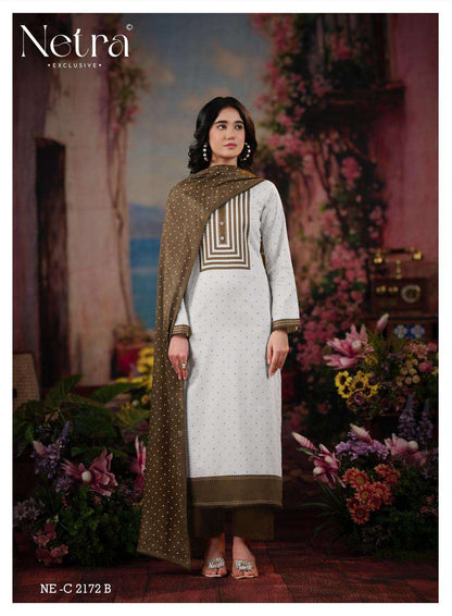 Hirya Netra Cotton Pant Style Suits Wholesale
