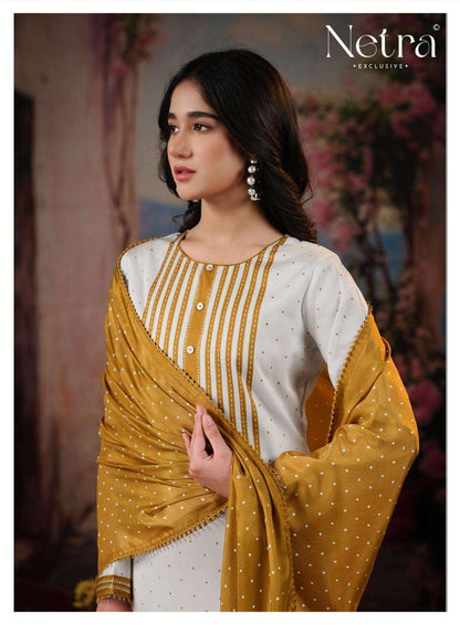 Hirya Netra Cotton Pant Style Suits Wholesale
