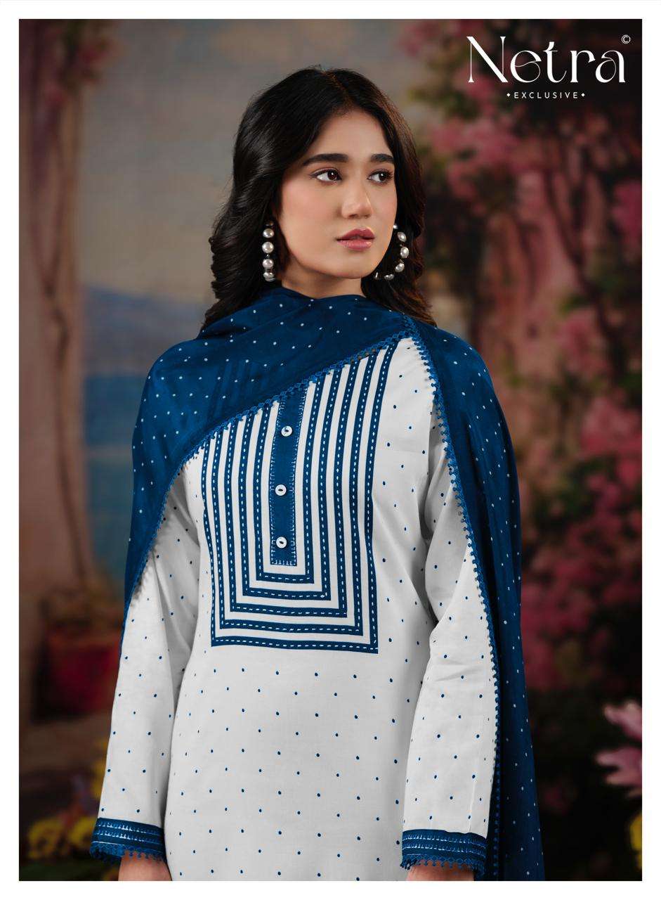 Hirya Netra Cotton Pant Style Suits Wholesale
