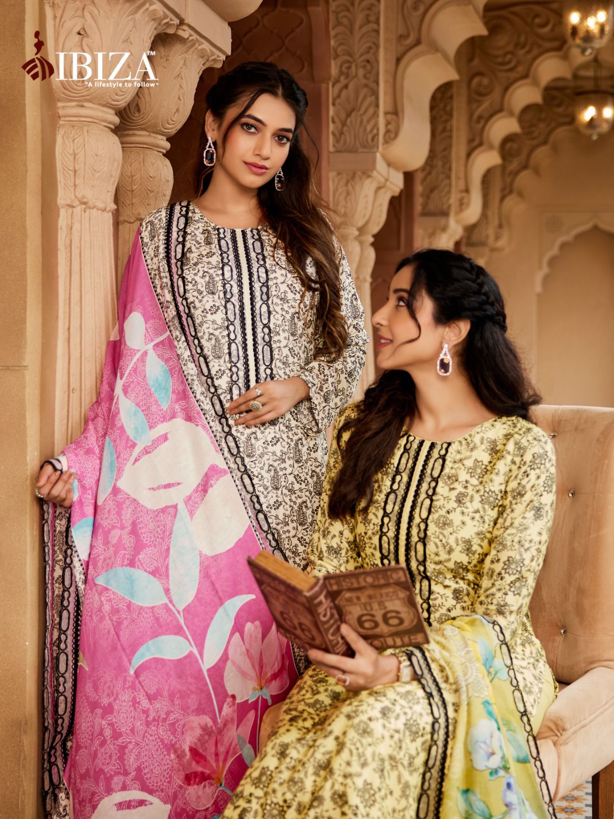 Historic Ibiza Pure Bemberg Pant Style Suits Manufacturer Ahmedabad