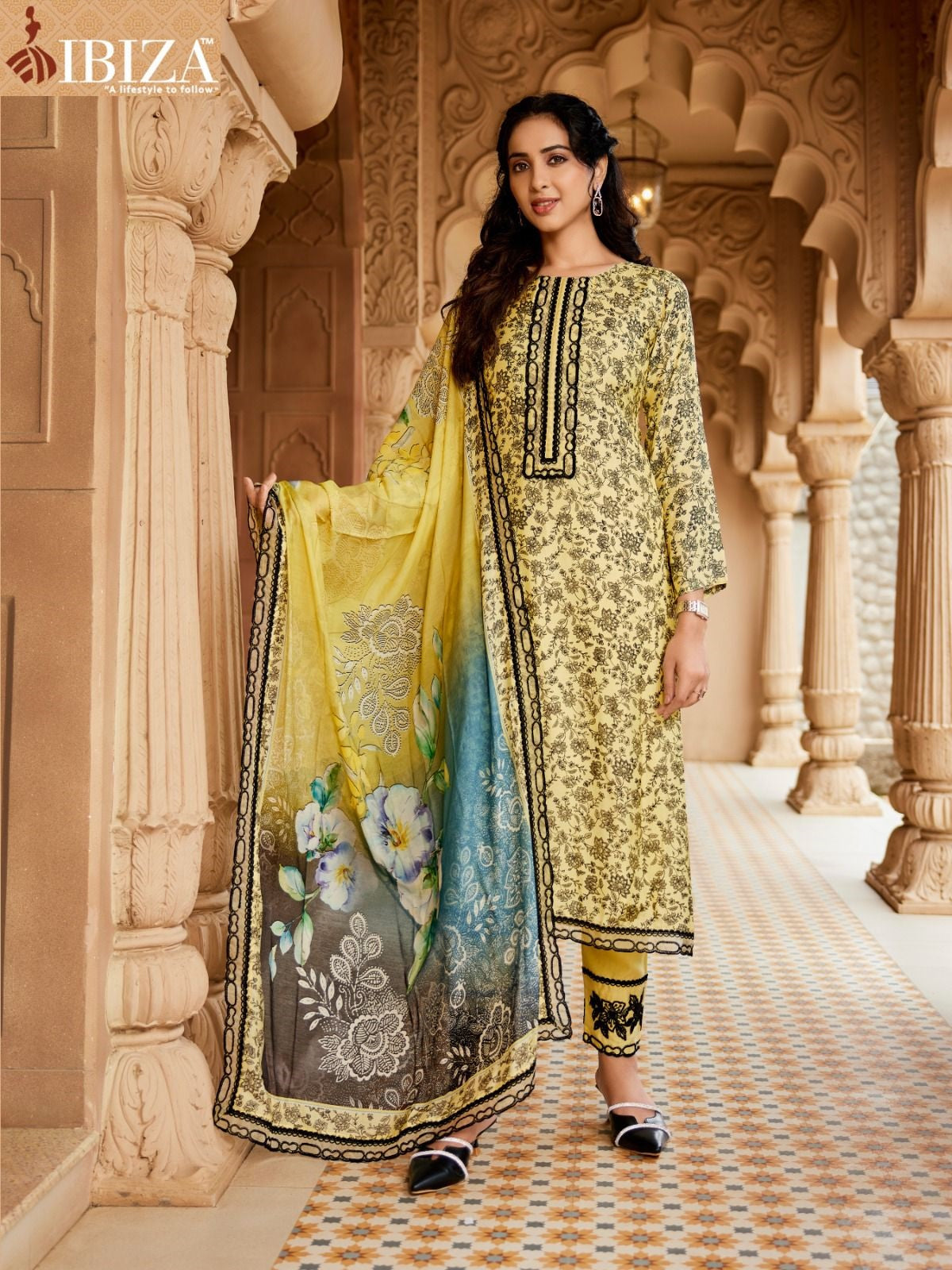 Historic Ibiza Pure Bemberg Pant Style Suits Manufacturer Ahmedabad