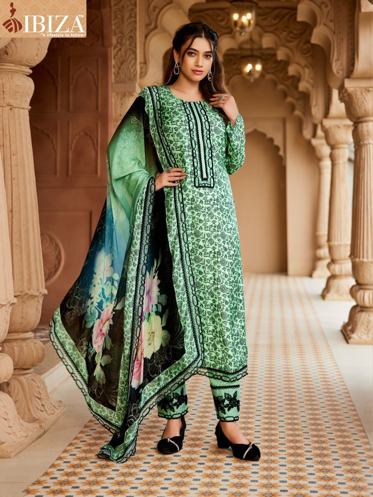 Historic Ibiza Pure Bemberg Pant Style Suits Manufacturer Ahmedabad