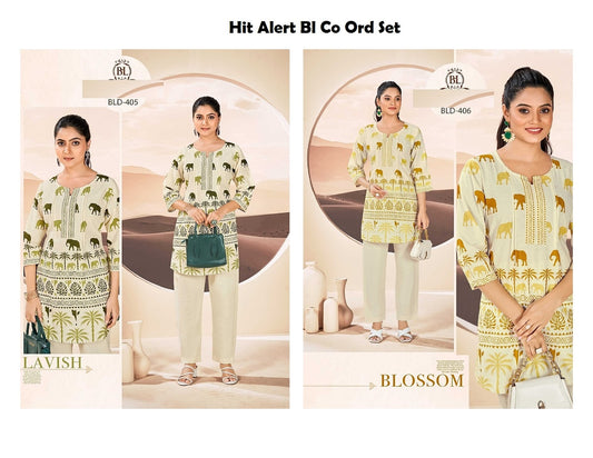 Hit Alert Bl Cotton Co Ord Set Supplier