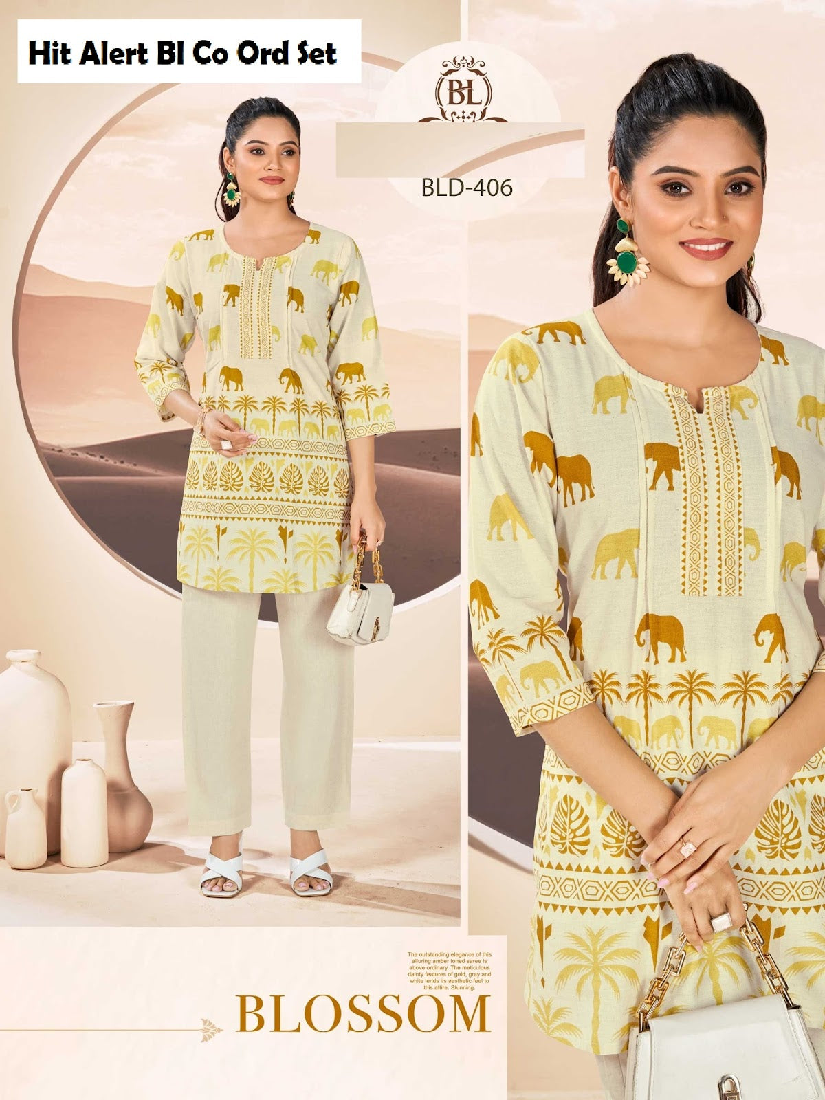 Hit Alert Bl Cotton Co Ord Set Supplier