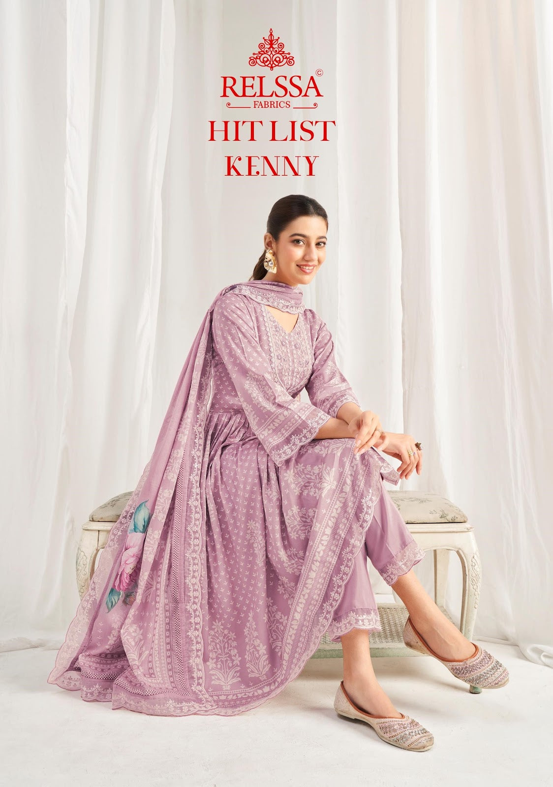 Hit List Kenny Relssa Fabrics Cotton Pant Style Suits Exporter India