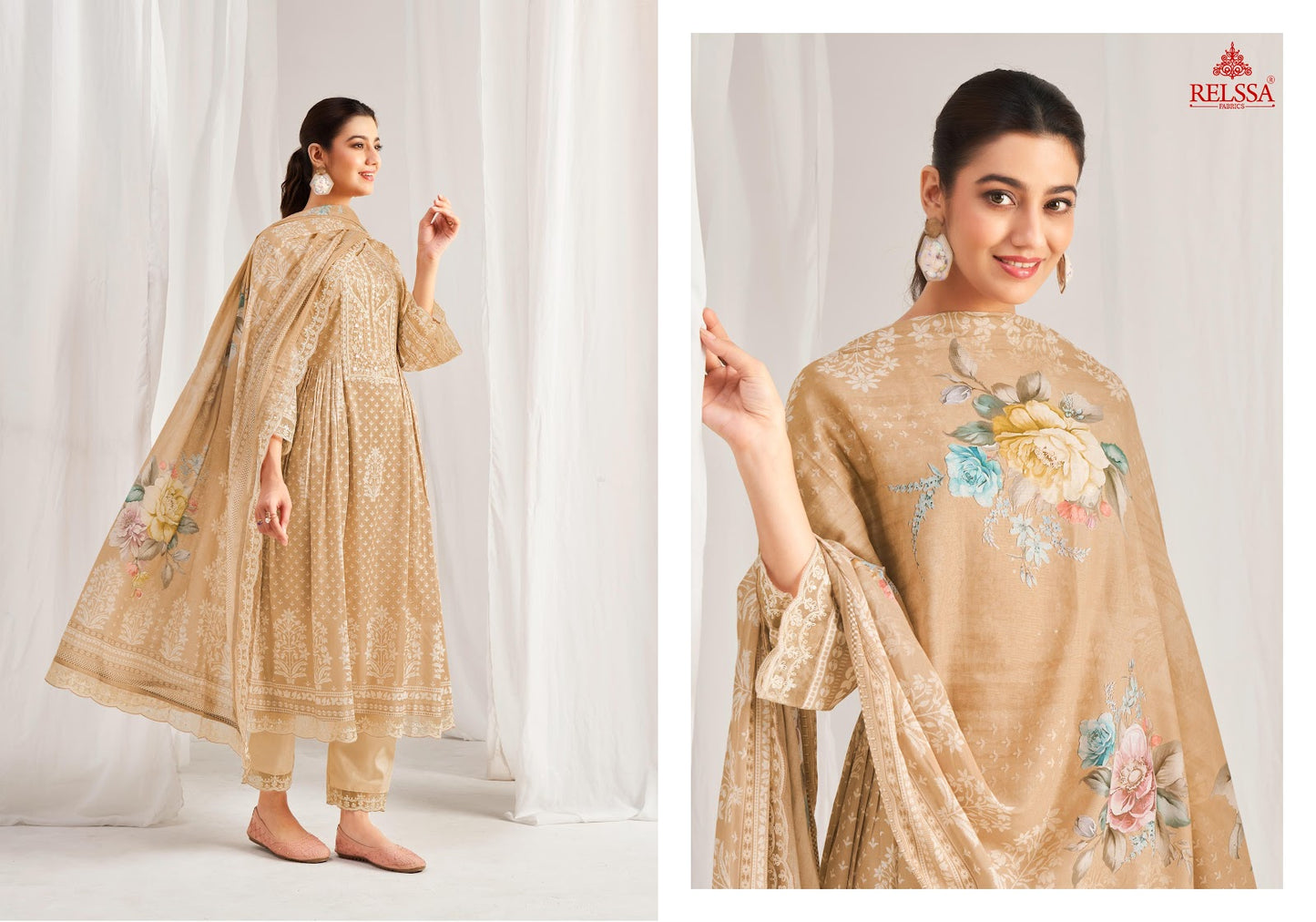 Hit List Kenny Relssa Fabrics Cotton Pant Style Suits Exporter India