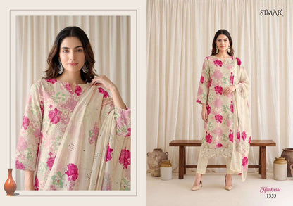 Hitakashi Simar Viscose Muslin Pant Style Suits Supplier Gujarat