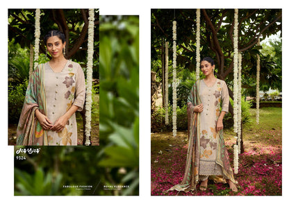 Hits Of Gul Mohr Jay Vijay Tissue Jacquard Pant Style Suits Supplier Ahmedabad