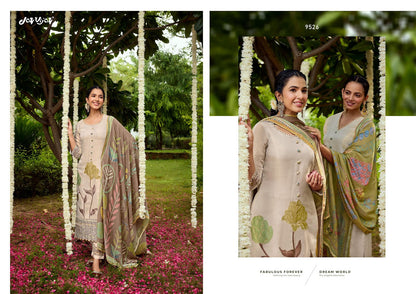 Hits Of Gul Mohr Jay Vijay Tissue Jacquard Pant Style Suits Supplier Ahmedabad